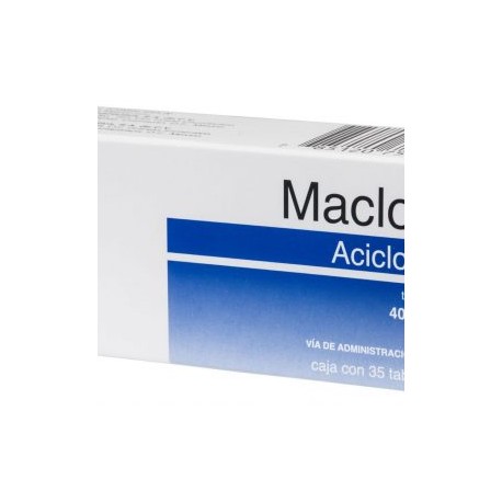 ACICLOVIR 400MG CAJA CON 35 TABLETAS- MACLOV