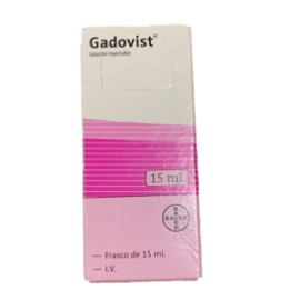 MEDIO DE CONTRASTE SOL INYECTABLE.  15 ML – GADOVIST