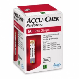 TIRAS REACTIVAS ACCU-CHECK PERFORMA