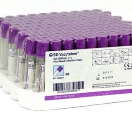 TUBO LILA 4ML 13X75MM BD VACUTAINER