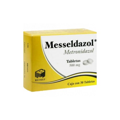 METRONIDAZOL 500MG TABLETAS – MESSELDAZOL