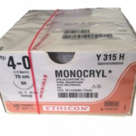 SUTURA MONOCRYL 4-0 CAJA CON 36 PZA